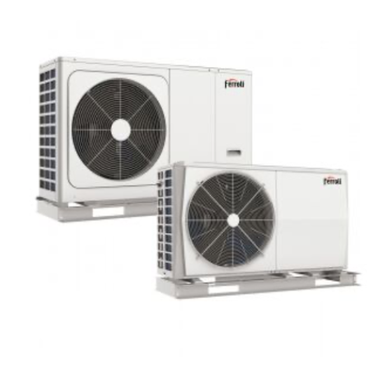 REVERSIBLE HEAT PUMP FOR OUTDOOR INSTALLATION WITH DC INVERTER COMPRESSOR OMNIA M 12T 12,1 kW