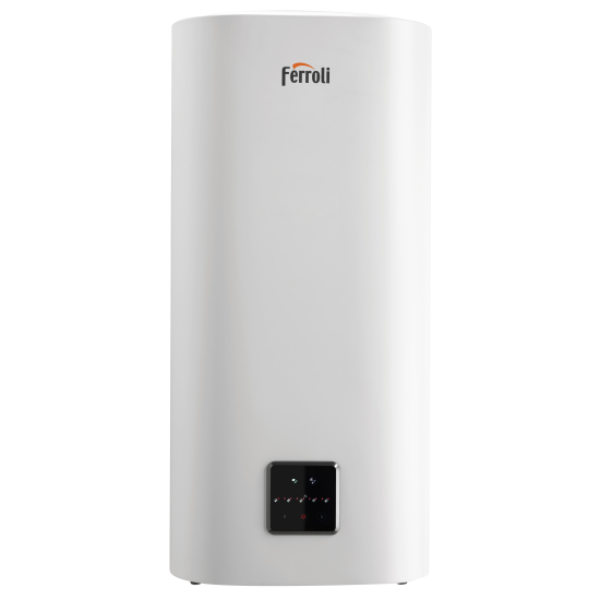 TITANO TWIN 100 Electric water heater with double tankBlueforever heating element 1,8 kWWifi connectionVertical or horizontal installationEur1 not available