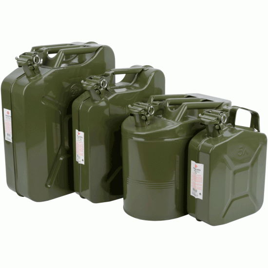 Steel canister with pressure cap Capacity 15 l (TEHMASH) 14035