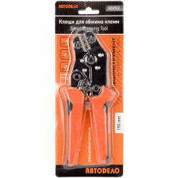 Terminal crimping pliers