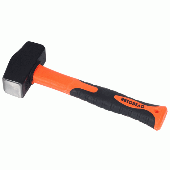 Sledge hammer with a fiberglass handle Weight 1.000 kg (AvtoDelo) 30301