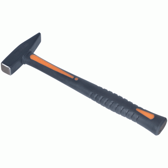 Hammer with a fiberglass handle