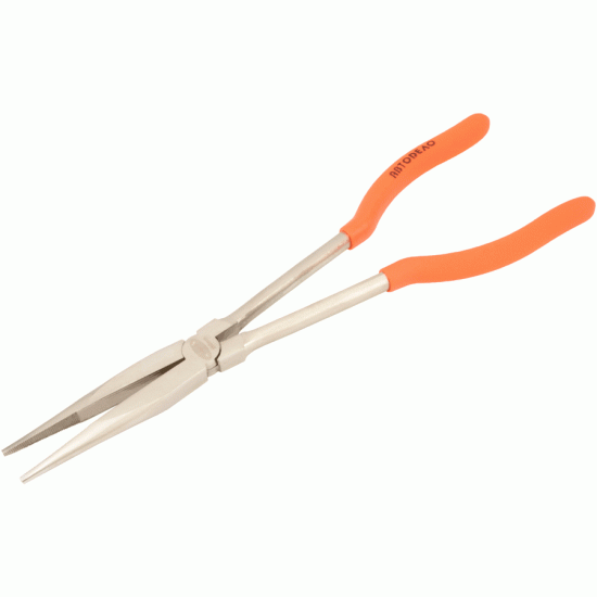 Long nose pliers straight L 280 mm (AvtoDelo) 30439