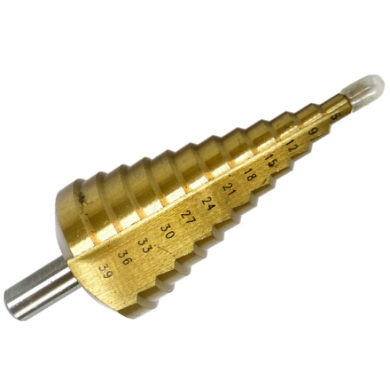 Metal step drill bit (4-45MM), SILVER Size 4-45 mm 331130