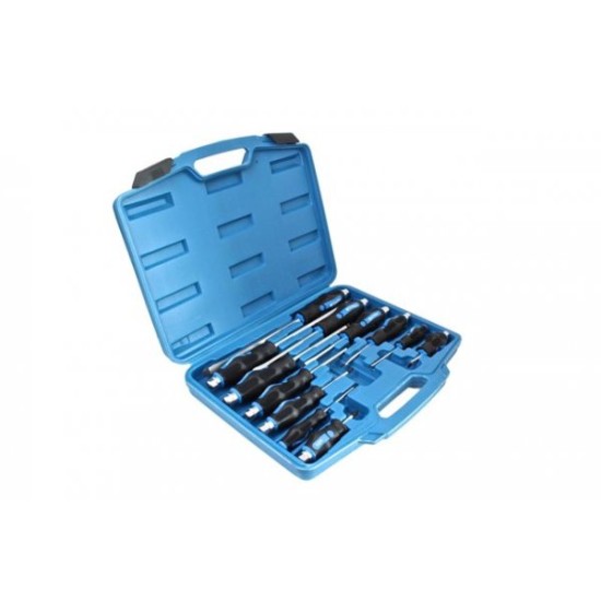 Screwdriver set, 12 pcs., reinforced SATRA Items quantity 12 pcs 340012