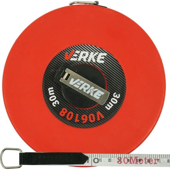 tape measure 30 m /FIBERGLASS/ VERKE L 3000 mm 380033