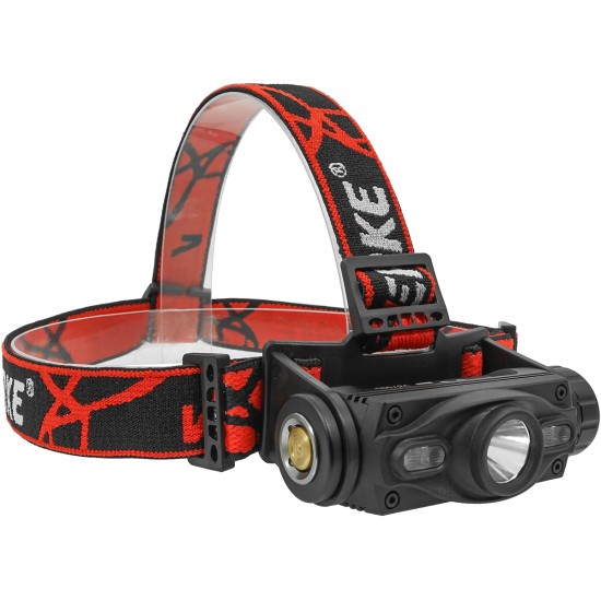 Head lamp 1000 lm, 2000 mAh, VERKE PREMIUM Quantity 1 pcs 380113