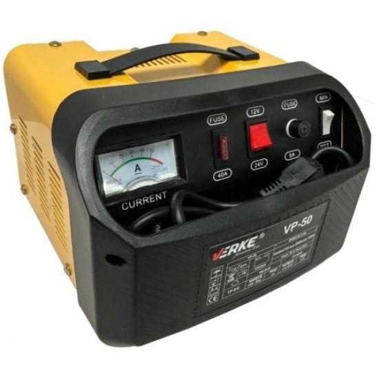 Charger max. 30A 12V/24V (VP-50) VERKE Battery capacity (A/h) 120-320 380135