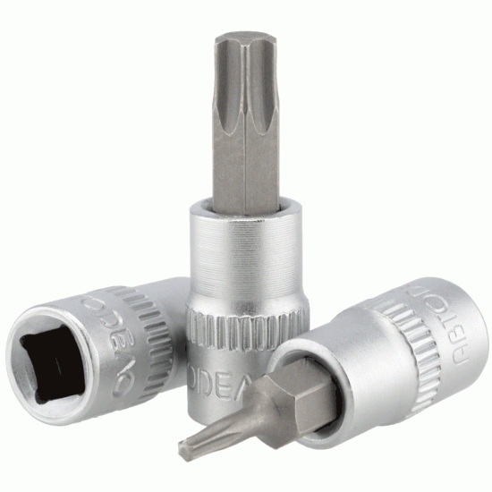 Socket with Torx® insert 1/4