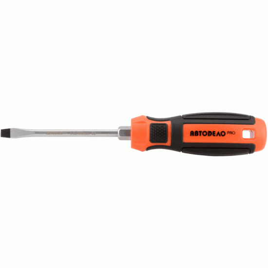 Professional slotted screwdriver Size SL6,5x200 mm (AvtoDelo) 39567