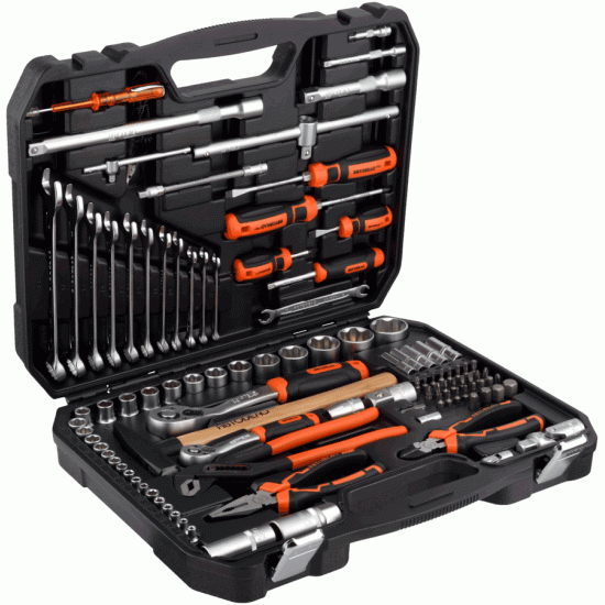 Professional tool set 101 pcs 1/4