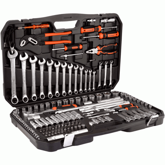 Professional tool set 139 pcs 1/4