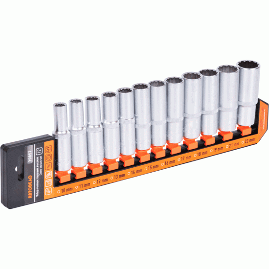 12 point deep socket set 1/2