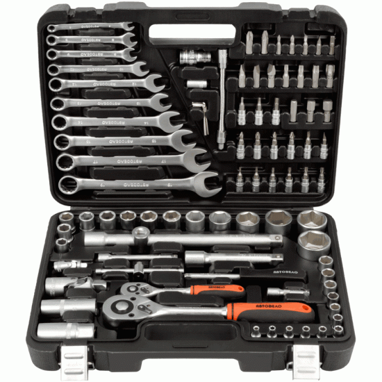 Automotive tool set 88 pcs 1/4