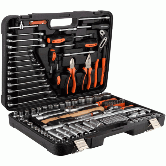 Automotive tool set 119 pcs 1/4