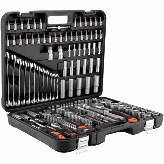 Automotive tool set 216 pcs 1/4