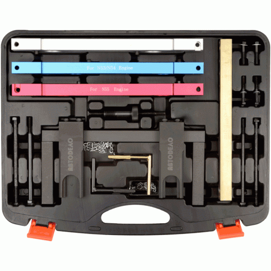 Timing locking tool set BMW N51, N52, N53, N54, N55 Number of items 10 (AvtoDelo) 40459