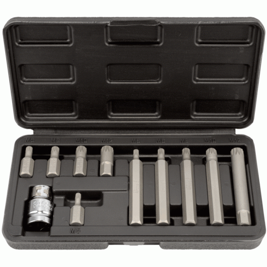 Spline insert bit set Number of items 11 (AvtoDelo) 40641