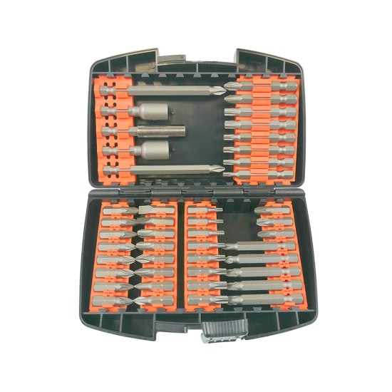 Screwdriver bit set 45pcs SILVER Items quantity 45 pcs 411282