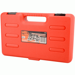 Strut coil spring compressor forged reinforced with a lock Strut coil spring compressor forged reinforced with a lock