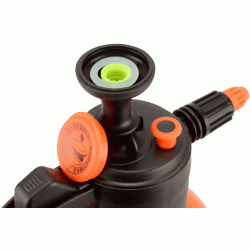 Hand pressure sprayer with valve Hand pressure sprayer with valve