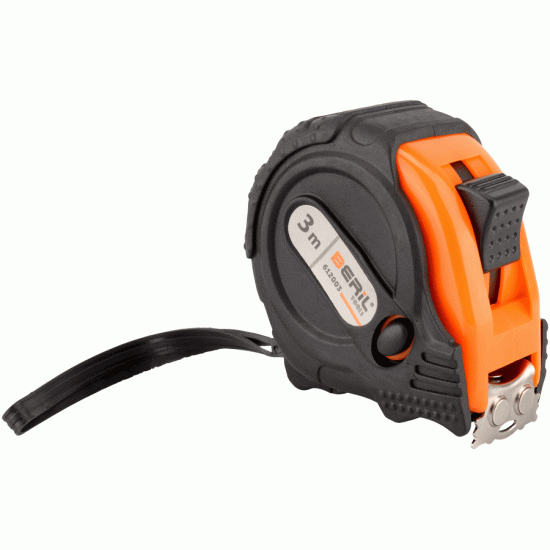 Rubber-coated tape measure Length 7,5 m (BERIL) 612007