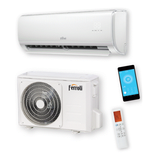 GIADA 24 air conditioning unit (heating 1.610 / 7.910 cooling 2.080 / 7.190 kW)